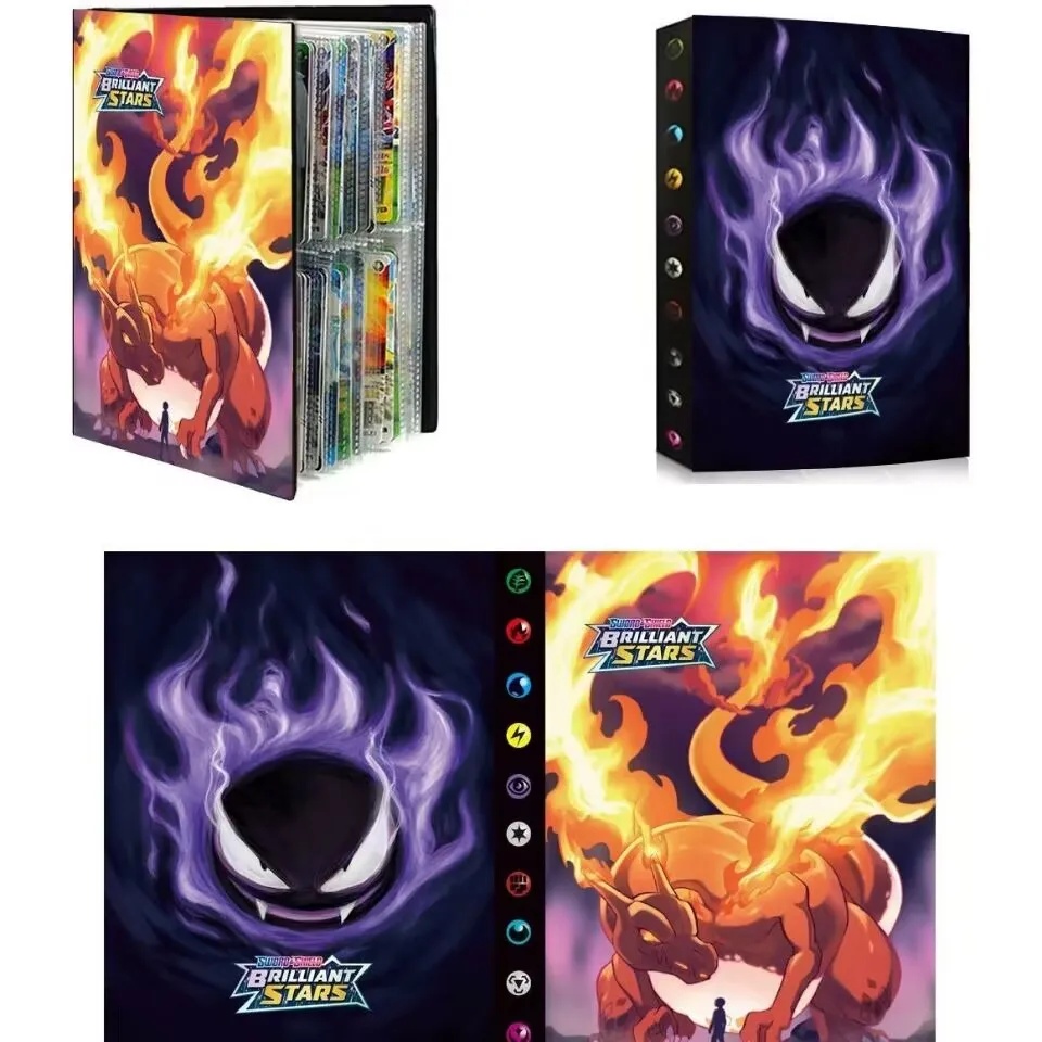 Pokemon Binder Card - HOT Pokém Charizard Cards Album Book
