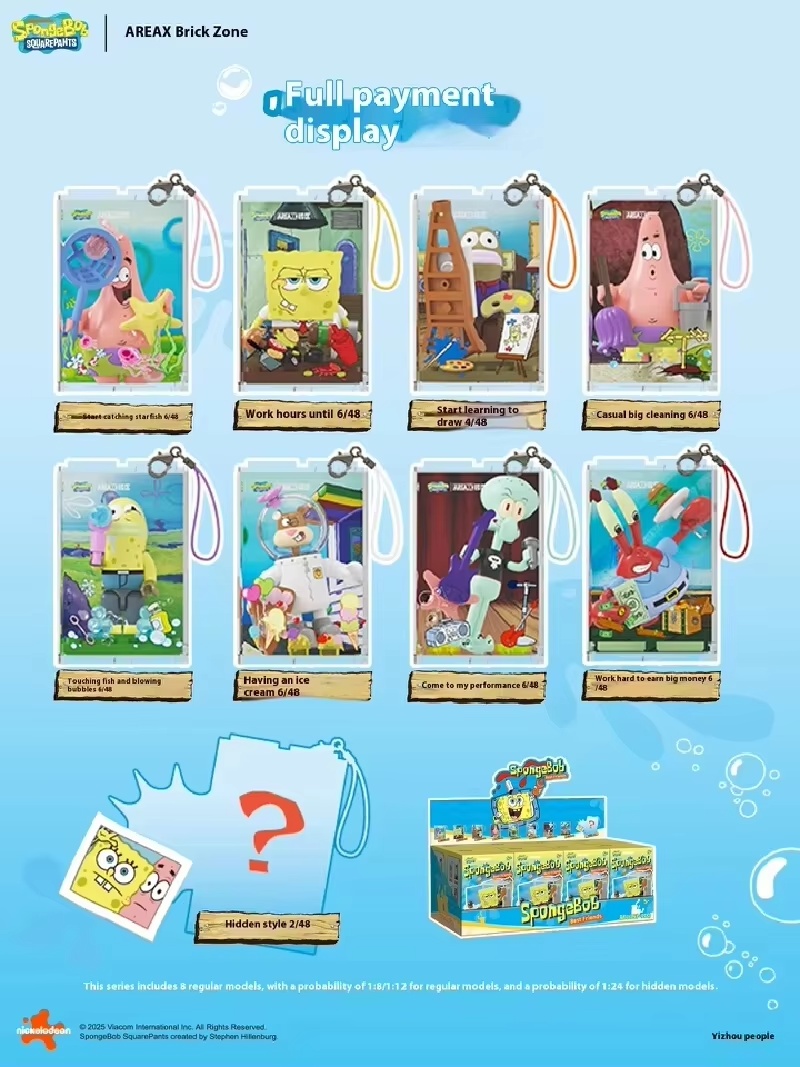 AREAX Genuine SpongeBob Bikini - огляд і ціна Building Block Mini