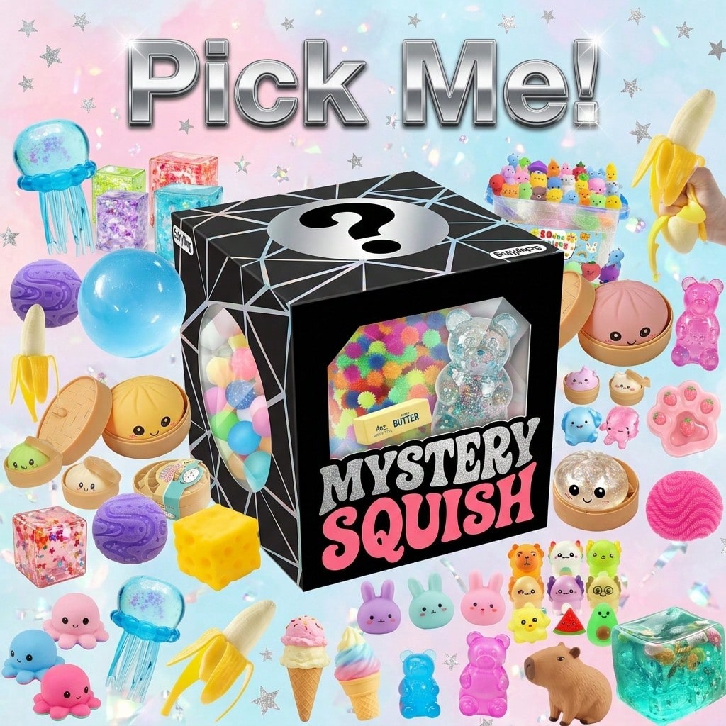Soft Cute Squishy Blind Box –  - огляд і ціна Mystery Box Blind Bag