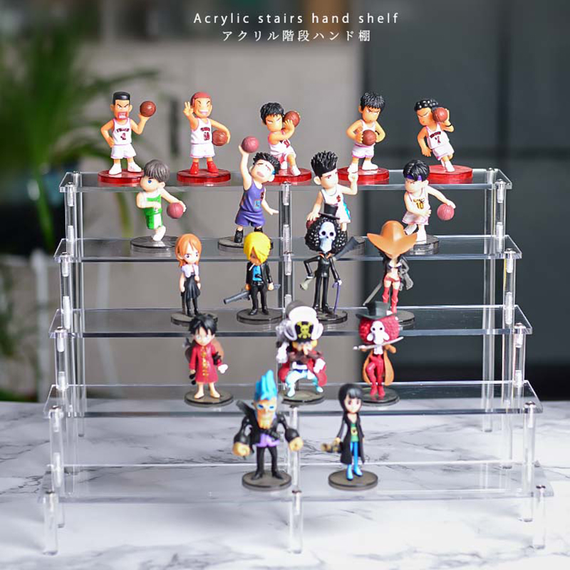 Clear 1-6 Tier Acrylic Display - огляд і ціна Pop Display Shelf