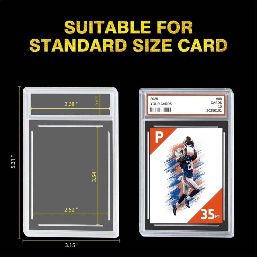 Graded Card Slab Acrylic Card  - огляд і ціна Graded Card Display