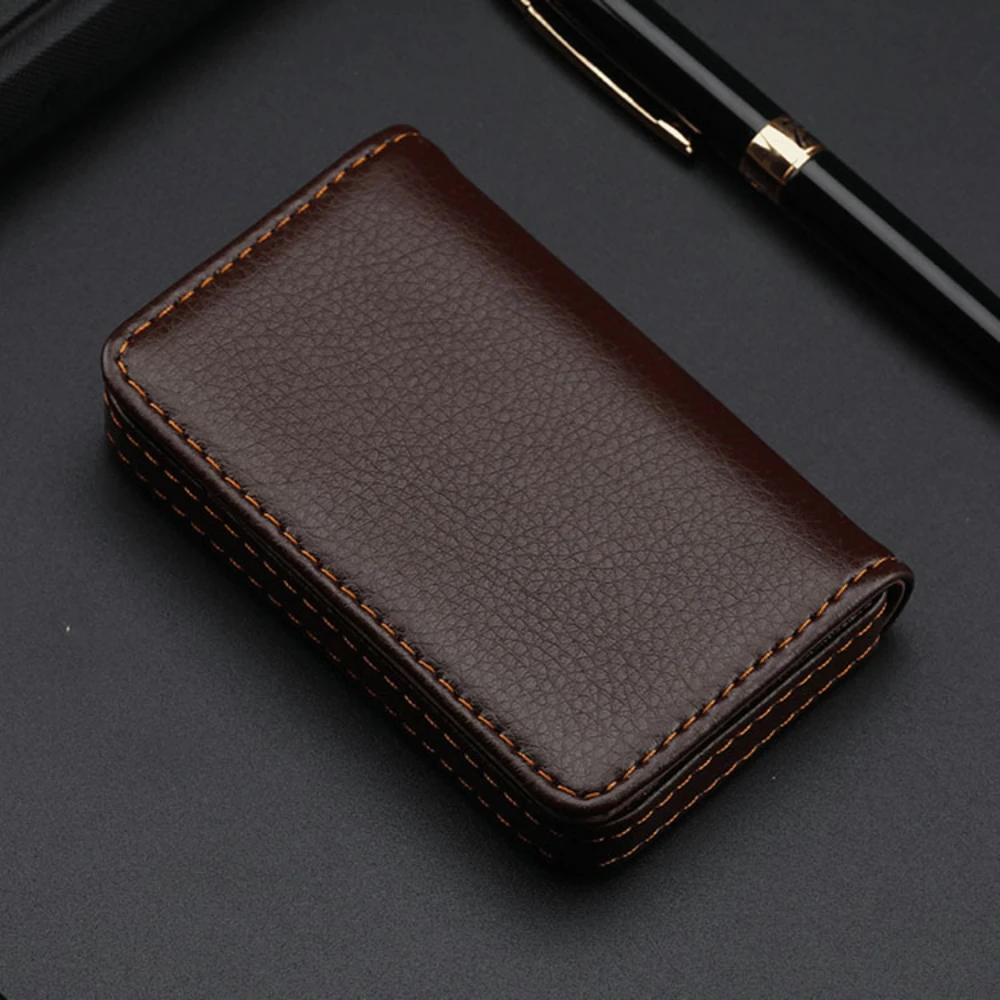 Sized Stitched PU Leather Cred - огляд і ціна Card Top Loader