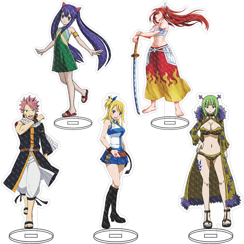16CM Anime Figure FAIRY TAIL N - огляд і ціна Figma Stand Set