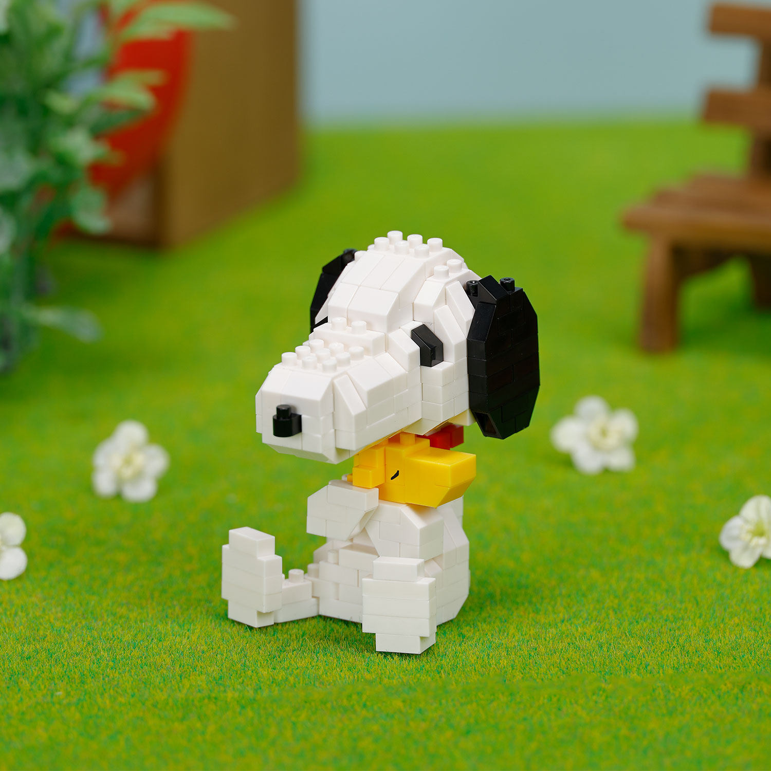 Nanoblock Peanuts Series Joe C - огляд і ціна Building Block Mini