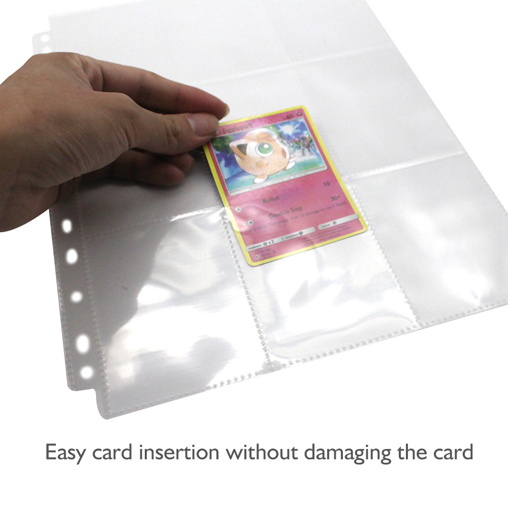 50pcs 9 Pocket Trading Gaming  - огляд і ціна Card Penny Sleeve