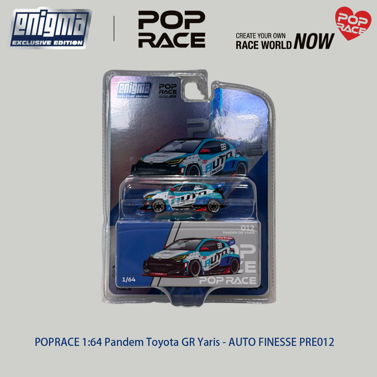 POP RACE 1:64 Blister Pack Set - огляд і ціна Die Cast Car 1 64