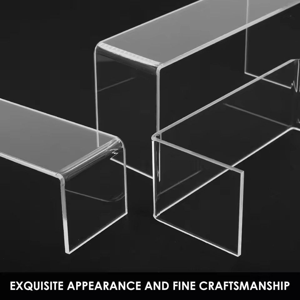 3/6/9/12Pc Clear Acrylic Displ - огляд і ціна Display Risers Set