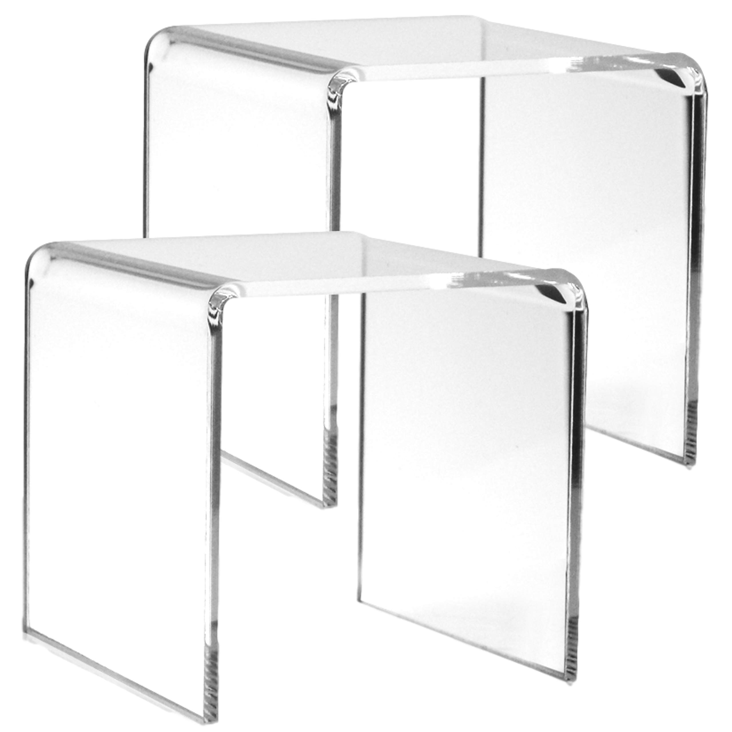 Acrylic Display Risers Stand,C - огляд і ціна Pop Display Shelf