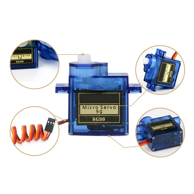 2/4/8/20Pcs SG90 9G Micro Serv - огляд і ціна Model Airplane Plastic