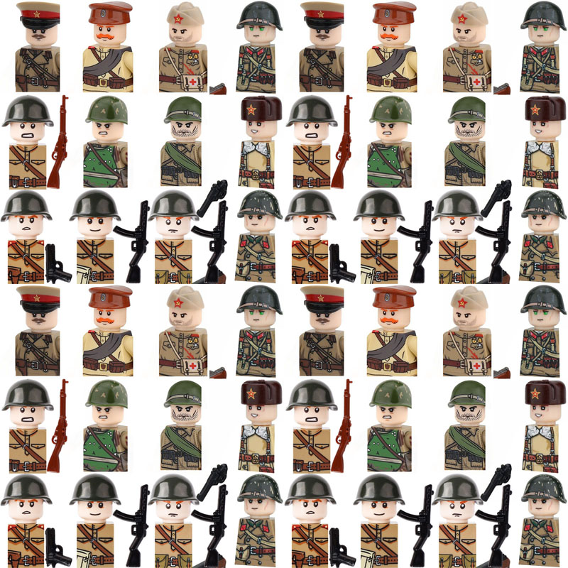 MOC Military Soviet Soldier Fi - огляд і ціна Lego Minifigure Holder