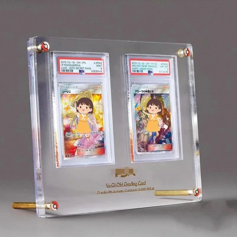PTCG Pokemon Yu-Gi-Oh Rating G - огляд і ціна Graded Card Display