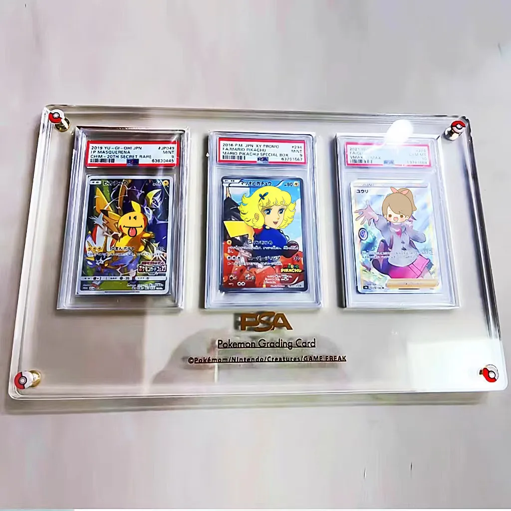 PTCG Pokemon Yu-Gi-Oh Rating G - огляд і ціна Graded Card Display