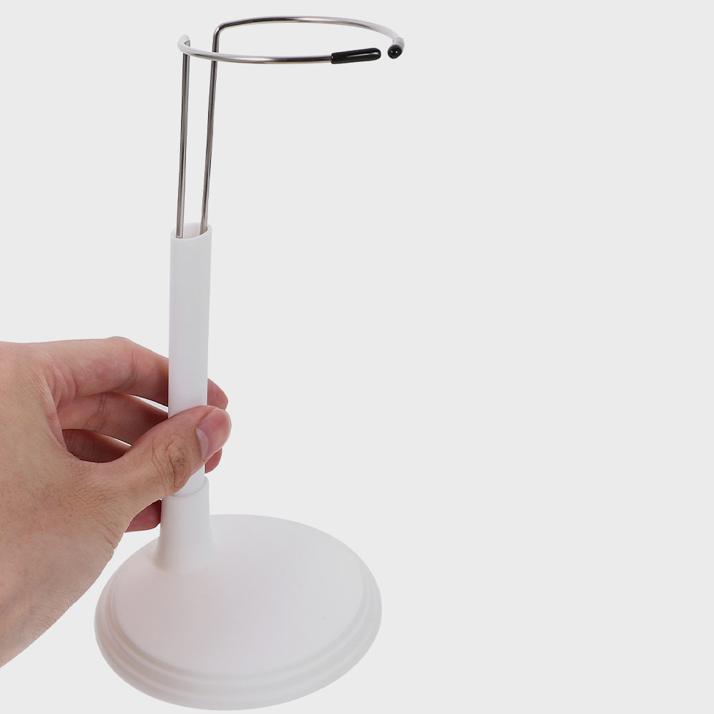 3Pcs White Plastic Adjustable  - огляд і ціна Action Figure Stand