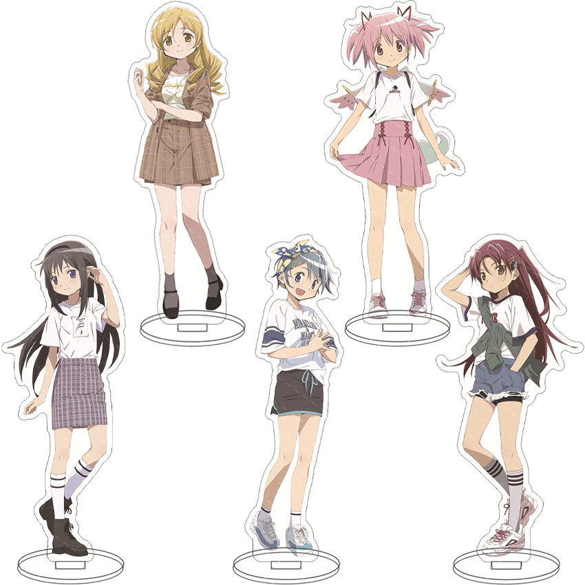 16CM Anime Figure Puella Magi  - огляд і ціна Figma Stand Set