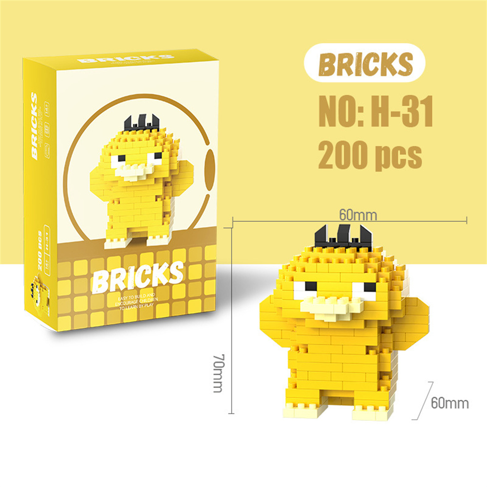 Pokemon Micro Building Blocks  - огляд і ціна Building Block Mini