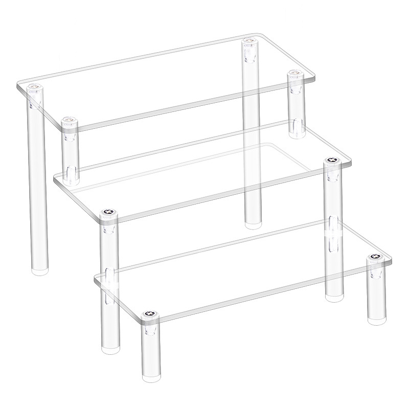 1-4 Tier Acrylic Display Stand - огляд і ціна Pop Display Shelf