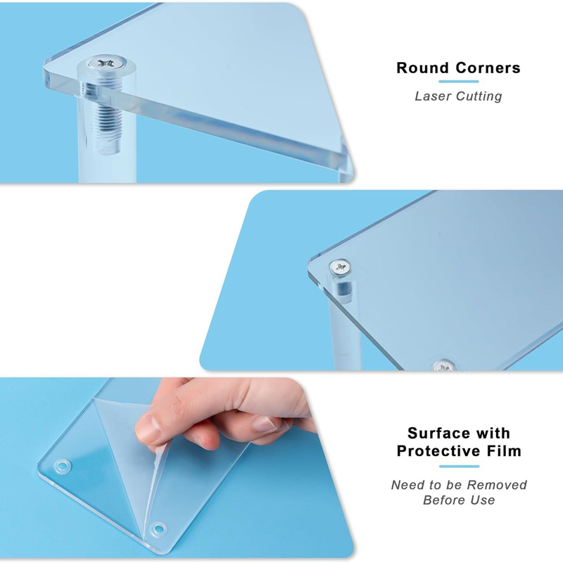 1-4 Tier Acrylic Display Stand - огляд і ціна Pop Display Shelf