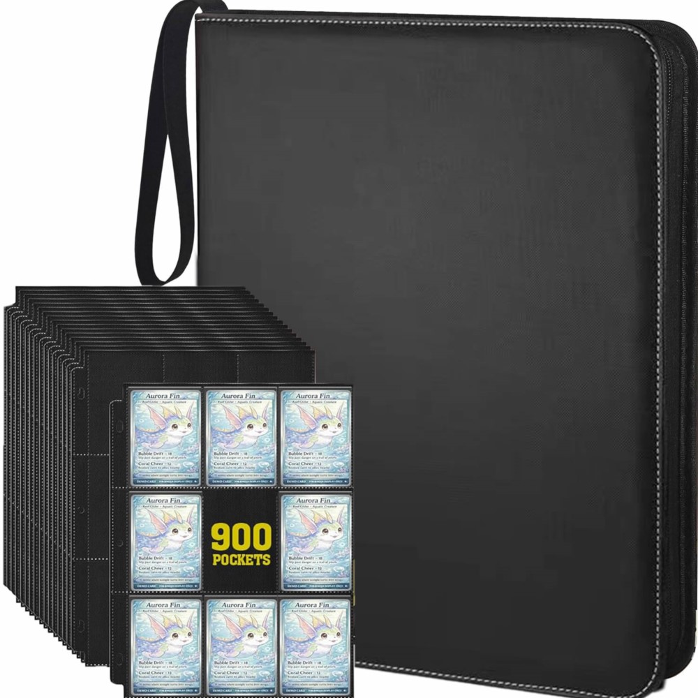 900 Pockets Card Binder Album  - огляд і ціна Card Penny Sleeve