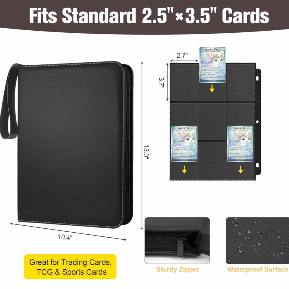 900 Pockets Card Binder Album  - огляд і ціна Card Penny Sleeve