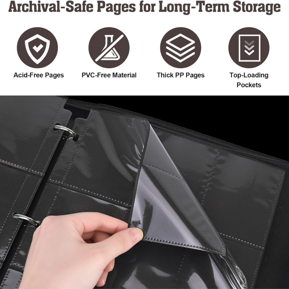 900 Pockets Card Binder Album  - огляд і ціна Card Penny Sleeve